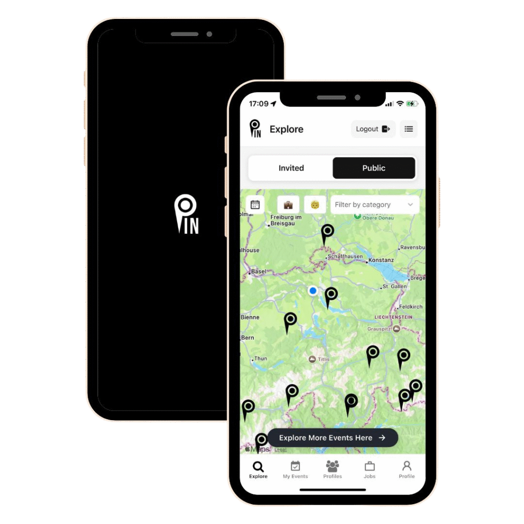 Pin App – Sports Events Platform Preview